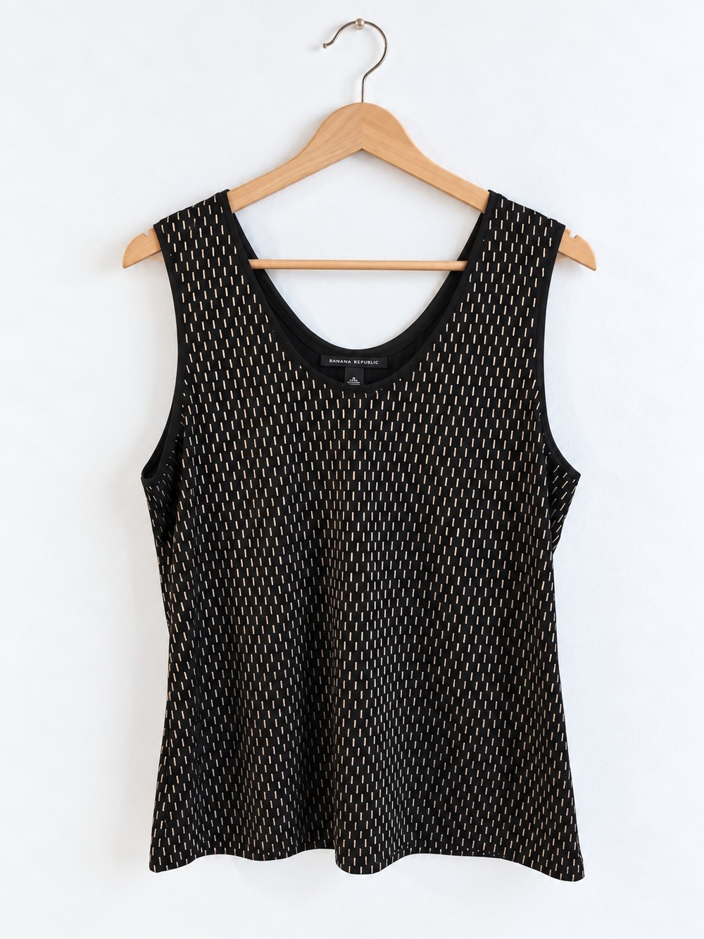 Banana Republic Black Sleeveless Tank Top